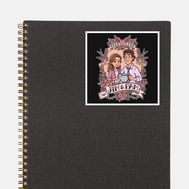 Office Romance-None-Glossy-Sticker-P1yu5h