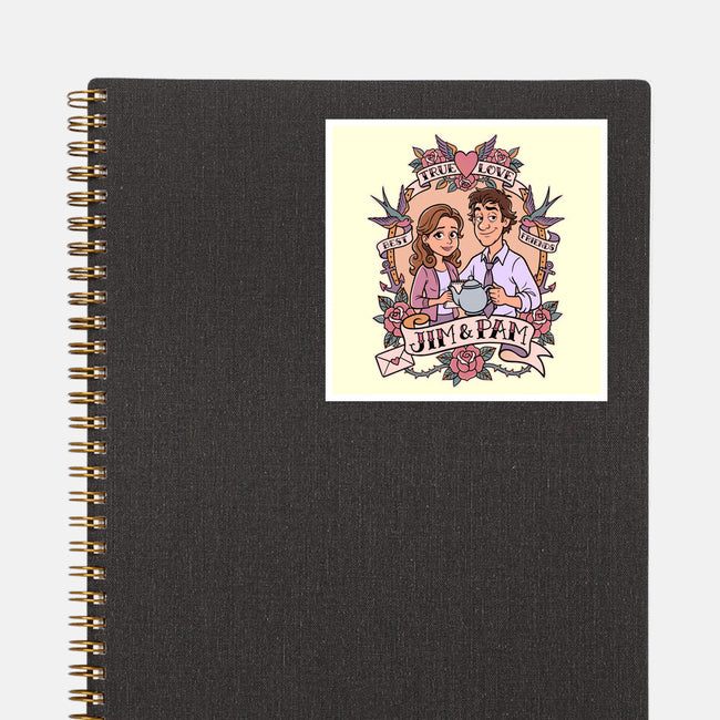 Office Romance-None-Glossy-Sticker-P1yu5h