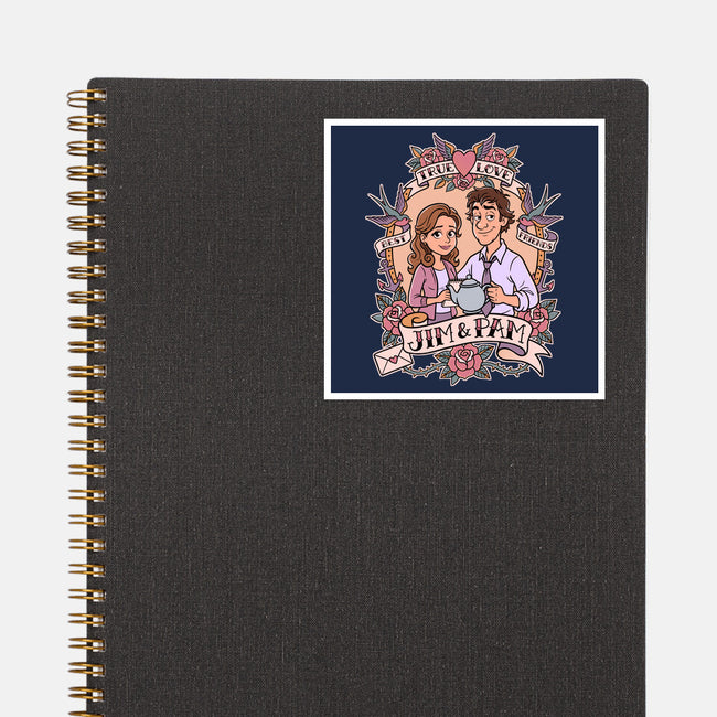 Office Romance-None-Glossy-Sticker-P1yu5h
