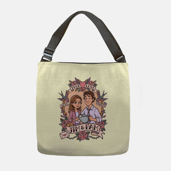 Office Romance-None-Adjustable Tote-Bag-P1yu5h