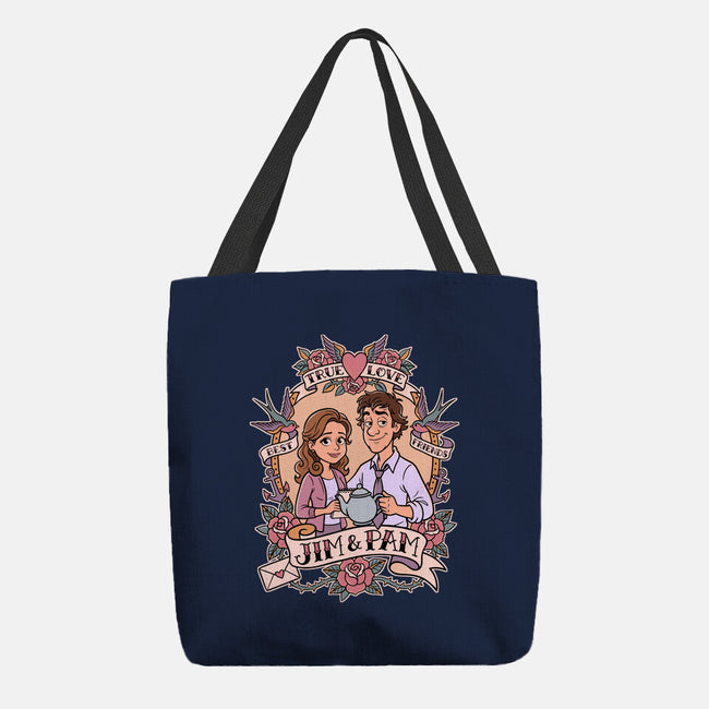 Office Romance-None-Basic Tote-Bag-P1yu5h