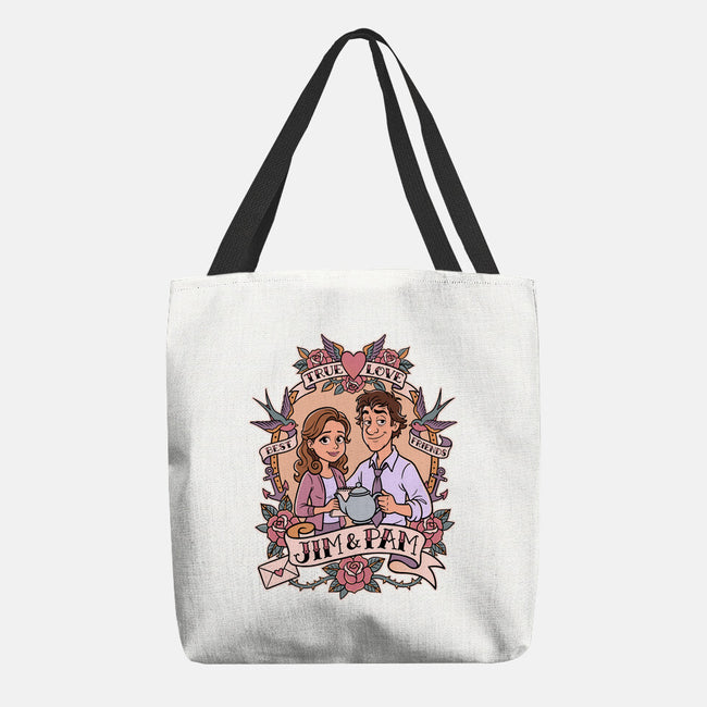 Office Romance-None-Basic Tote-Bag-P1yu5h