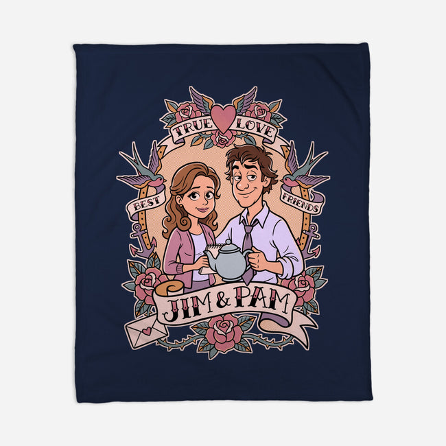 Office Romance-None-Fleece-Blanket-P1yu5h