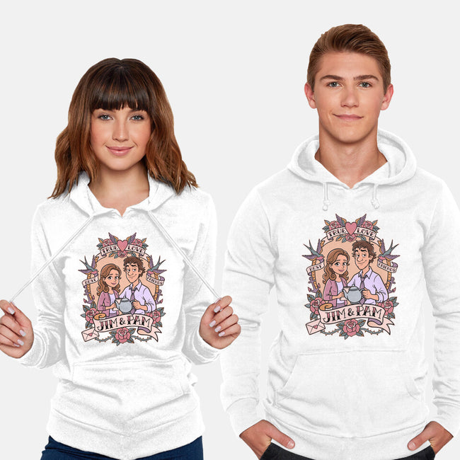 Office Romance-Unisex-Pullover-Sweatshirt-P1yu5h