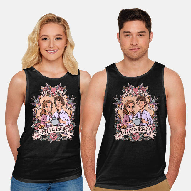 Office Romance-Unisex-Basic-Tank-P1yu5h