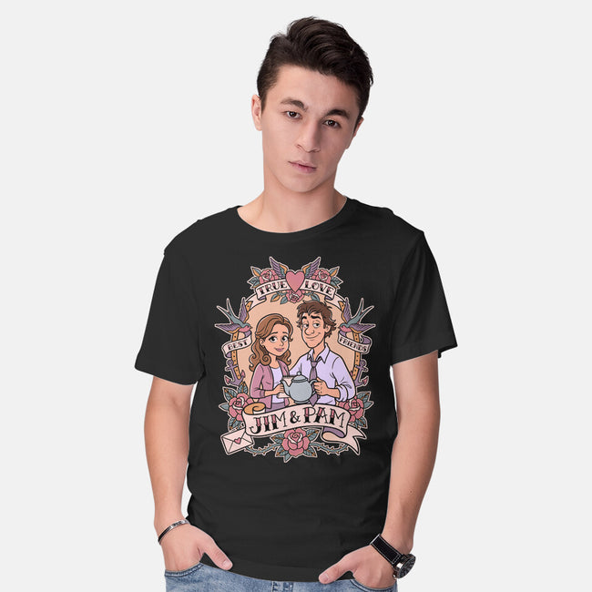 Office Romance-Mens-Basic-Tee-P1yu5h