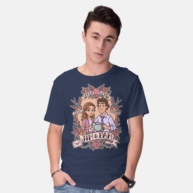 Office Romance-Mens-Basic-Tee-P1yu5h
