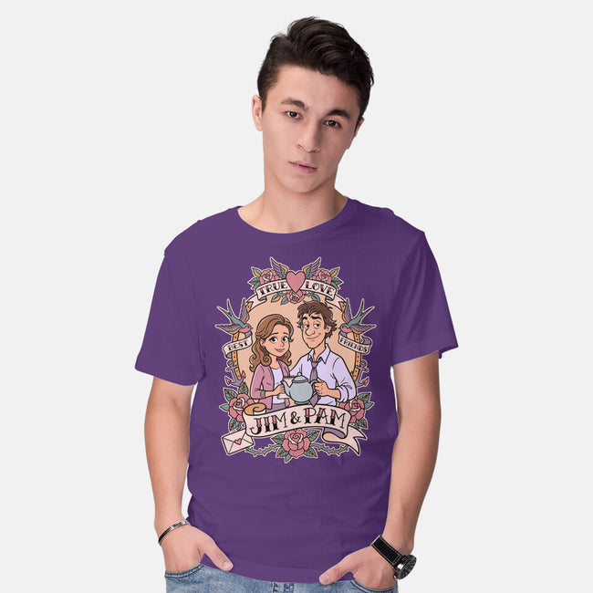 Office Romance-Mens-Basic-Tee-P1yu5h
