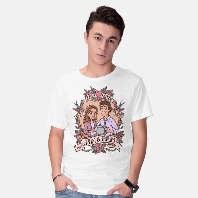 Office Romance-Mens-Basic-Tee-P1yu5h