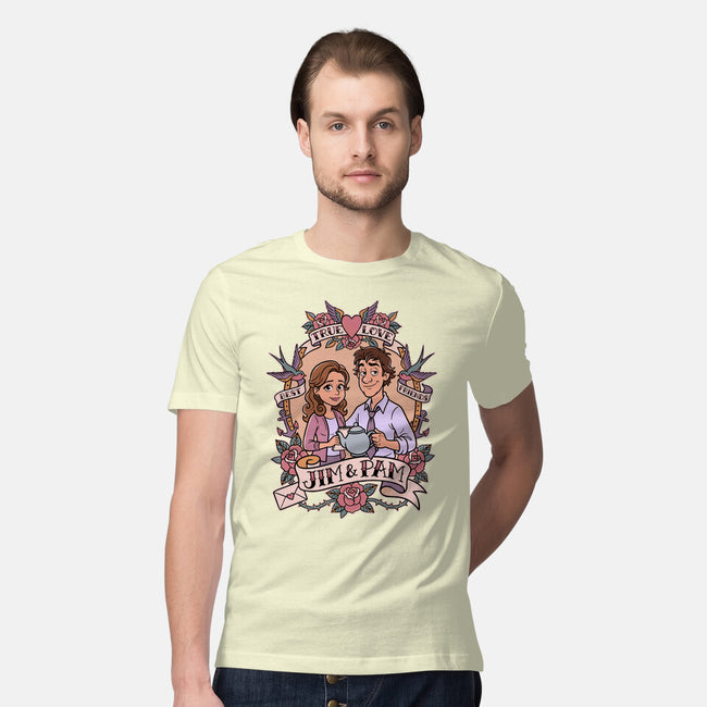 Office Romance-Mens-Premium-Tee-P1yu5h