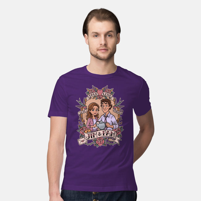 Office Romance-Mens-Premium-Tee-P1yu5h