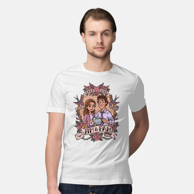 Office Romance-Mens-Premium-Tee-P1yu5h