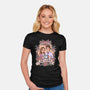 Office Romance-Womens-Fitted-Tee-P1yu5h