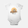 Runs On Good Vibes-Baby-Basic-Onesie-GODZILLARGE