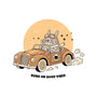Runs On Good Vibes-Youth-Crew Neck-Sweatshirt-GODZILLARGE