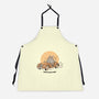 Runs On Good Vibes-Unisex-Kitchen-Apron-GODZILLARGE