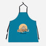 Runs On Good Vibes-Unisex-Kitchen-Apron-GODZILLARGE