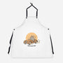 Runs On Good Vibes-Unisex-Kitchen-Apron-GODZILLARGE