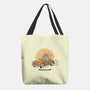 Runs On Good Vibes-None-Basic Tote-Bag-GODZILLARGE
