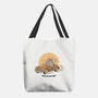 Runs On Good Vibes-None-Basic Tote-Bag-GODZILLARGE