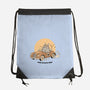 Runs On Good Vibes-None-Drawstring-Bag-GODZILLARGE