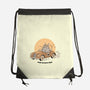 Runs On Good Vibes-None-Drawstring-Bag-GODZILLARGE