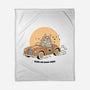 Runs On Good Vibes-None-Fleece-Blanket-GODZILLARGE