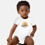 Runs On Good Vibes-Baby-Basic-Onesie-GODZILLARGE