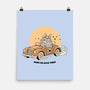 Runs On Good Vibes-None-Matte-Poster-GODZILLARGE