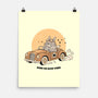 Runs On Good Vibes-None-Matte-Poster-GODZILLARGE
