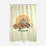 Runs On Good Vibes-None-Polyester-Shower Curtain-GODZILLARGE