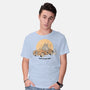 Runs On Good Vibes-Mens-Basic-Tee-GODZILLARGE