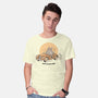 Runs On Good Vibes-Mens-Basic-Tee-GODZILLARGE