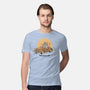 Runs On Good Vibes-Mens-Premium-Tee-GODZILLARGE