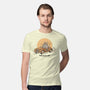 Runs On Good Vibes-Mens-Premium-Tee-GODZILLARGE