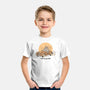 Runs On Good Vibes-Youth-Basic-Tee-GODZILLARGE
