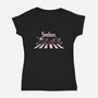 The Spiders-Womens-V-Neck-Tee-2DFeer