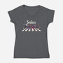 The Spiders-Womens-V-Neck-Tee-2DFeer
