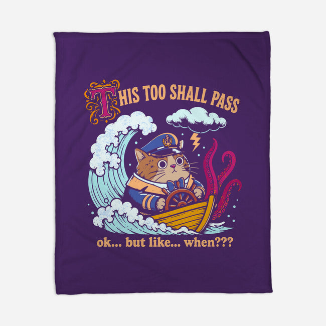 This Too Shall Pass-None-Fleece-Blanket-Diego Gurgell