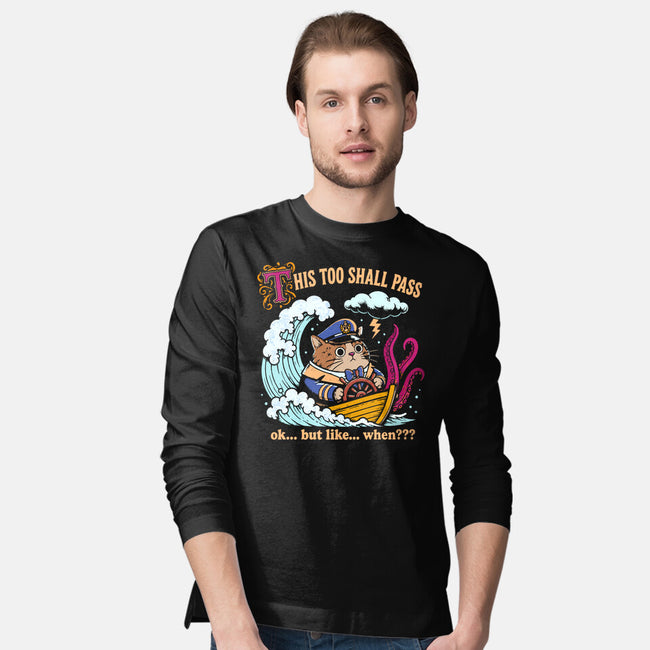This Too Shall Pass-Mens-Long Sleeved-Tee-Diego Gurgell