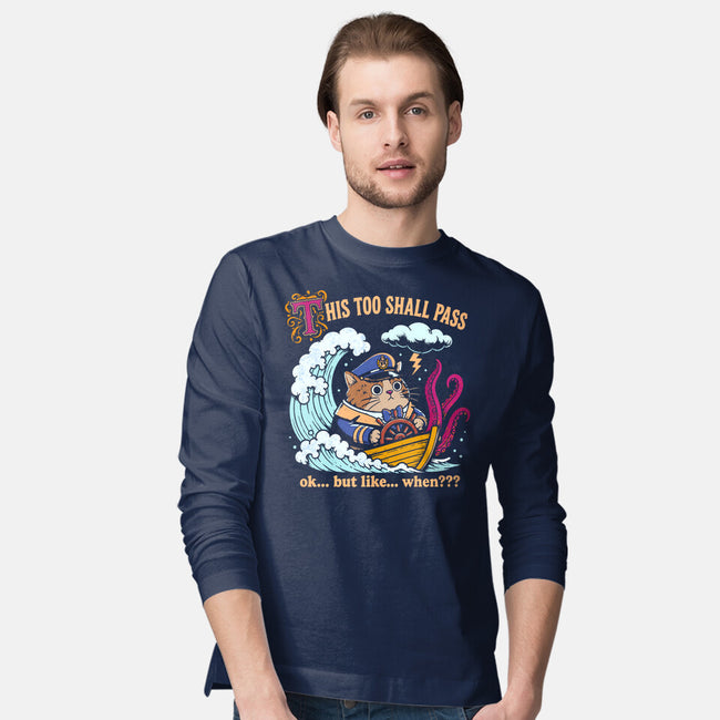 This Too Shall Pass-Mens-Long Sleeved-Tee-Diego Gurgell