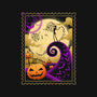 Halloween Postage-Womens-Basic-Tee-sachpica