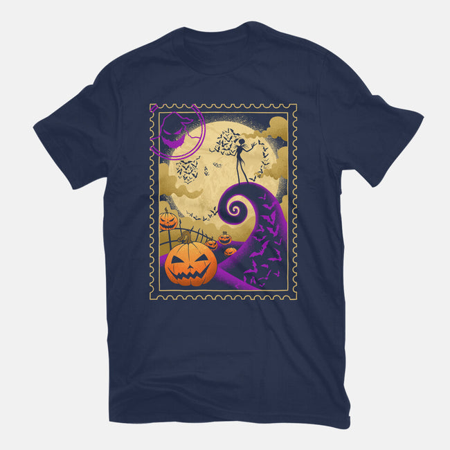 Halloween Postage-Mens-Premium-Tee-sachpica