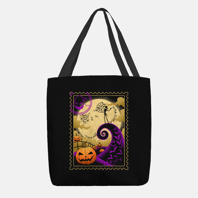 Halloween Postage-None-Basic Tote-Bag-sachpica