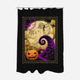 Halloween Postage-None-Polyester-Shower Curtain-sachpica