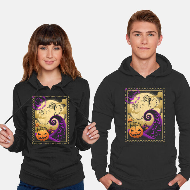 Halloween Postage-Unisex-Pullover-Sweatshirt-sachpica
