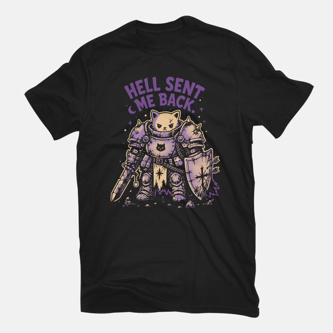Hell Sent Me Back-Unisex-Basic-Tee-Diego Gurgell
