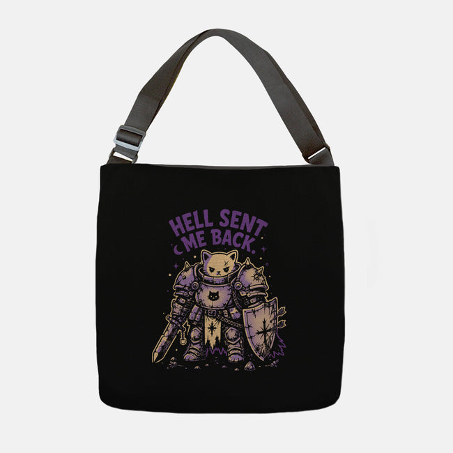 Hell Sent Me Back-None-Adjustable Tote-Bag-Diego Gurgell