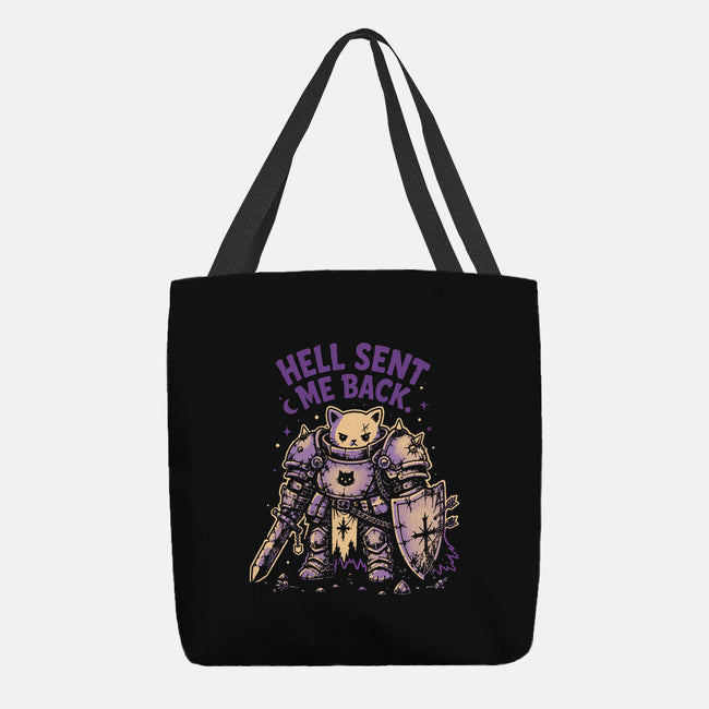 Hell Sent Me Back-None-Basic Tote-Bag-Diego Gurgell