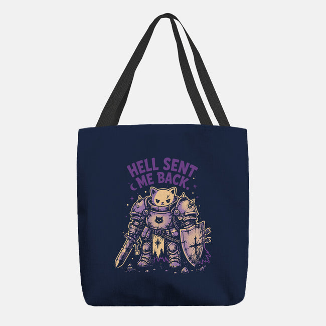 Hell Sent Me Back-None-Basic Tote-Bag-Diego Gurgell